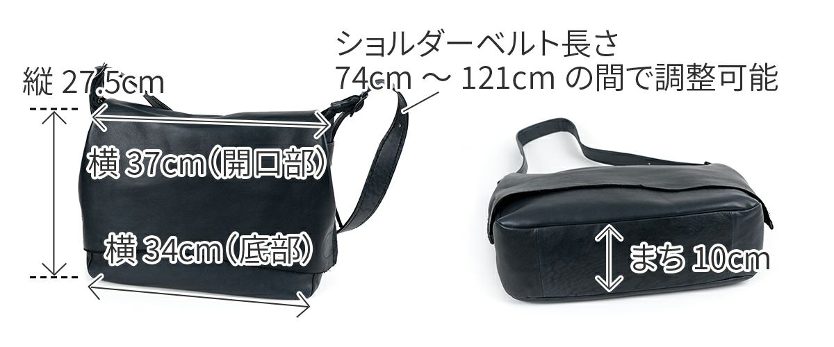 genten ゲンテン ホースレザーバッグ ショルダーバッグ 44612