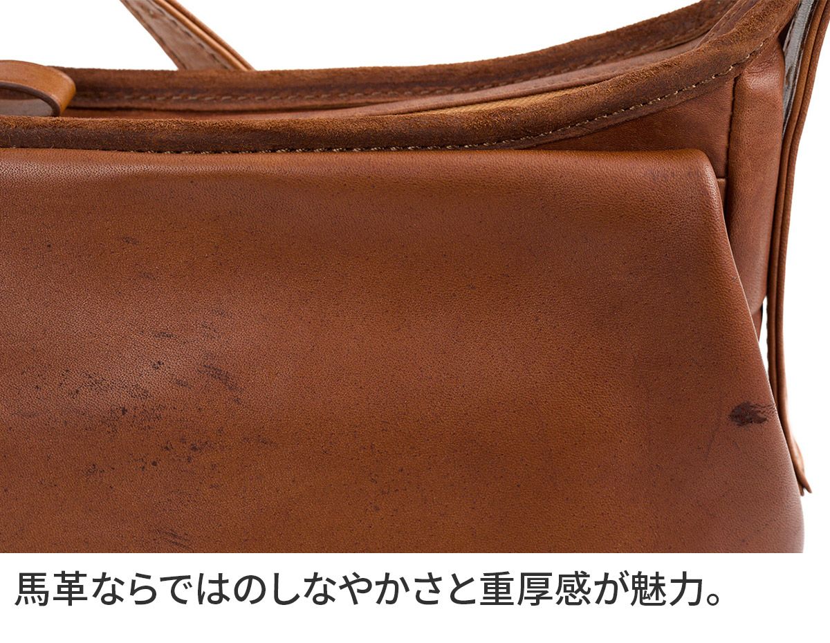 genten ゲンテン ホースレザーバッグ ショルダーバッグ 44613
