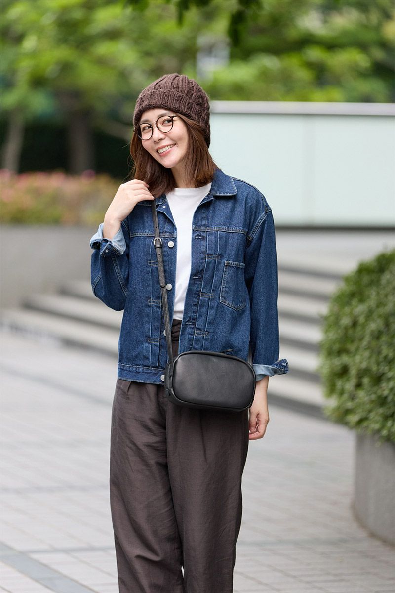 VIA DOAN ヴィア ドアン Zilda ジルダ 横長ミニショルダーバッグ 7735
