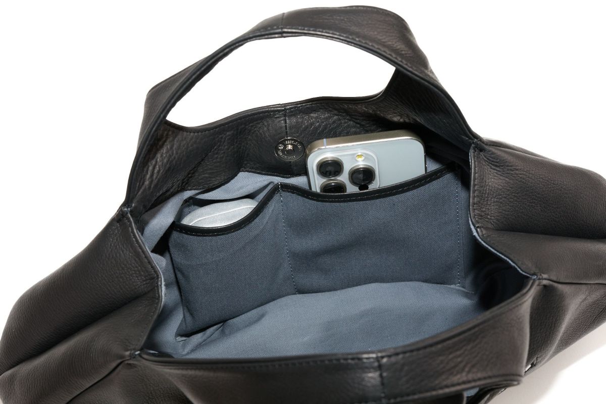 VIA DOAN ヴィア ドアン Zilda ジルダ 扇形手さげバッグ 7769