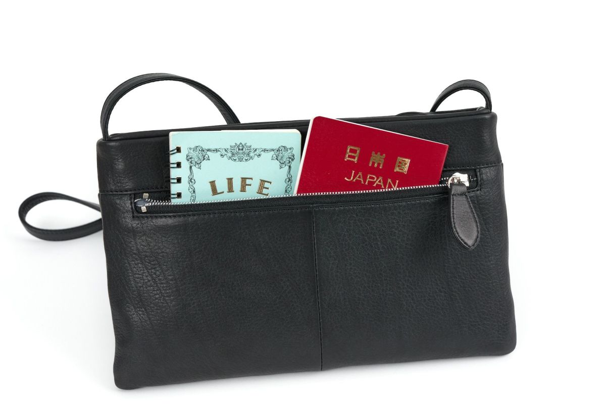 VIA DOAN ヴィア ドアン Zilda ジルダ 薄型ショルダーバッグ 7786