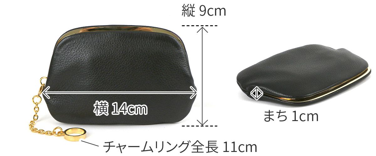 POMTATA ポンタタ RAC FRAM PURSE SHORT P2932