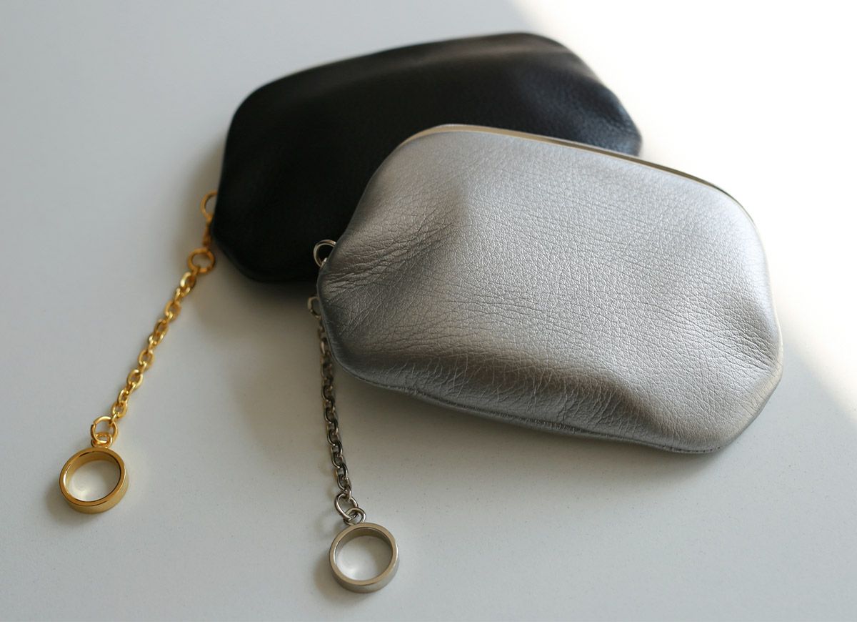 POMTATA ポンタタ RAC FRAM PURSE SHORT P2932