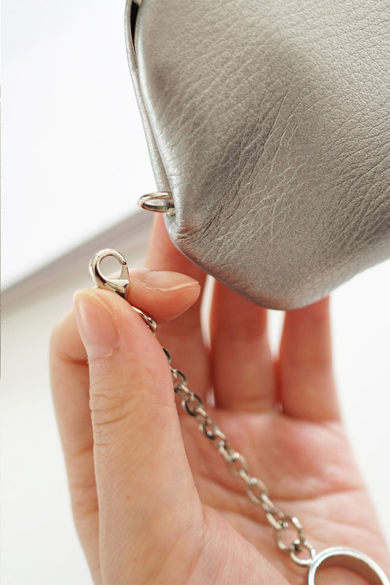 POMTATA ポンタタ RAC FRAM PURSE SHORT P2932