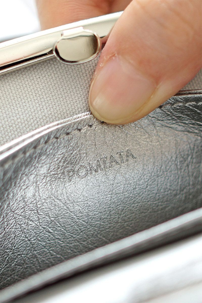 POMTATA ポンタタ RAC FRAM PURSE SHORT P2932
