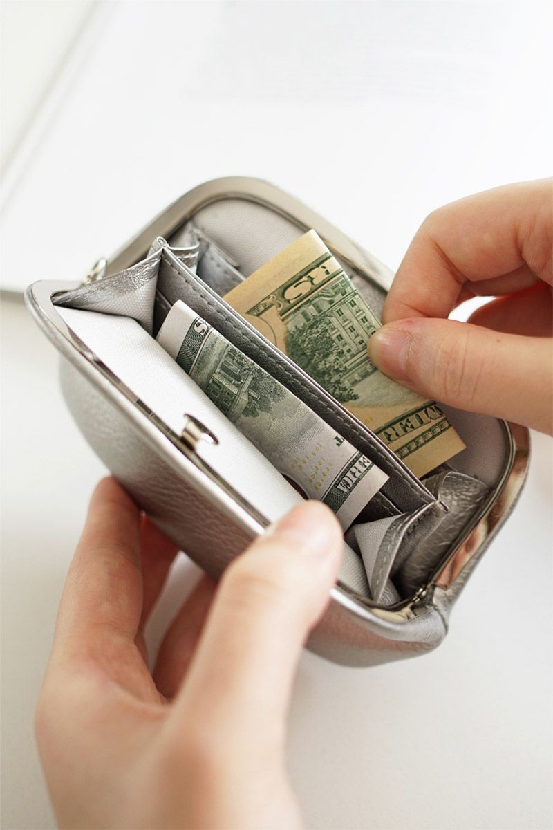 POMTATA ポンタタ RAC FRAM PURSE SHORT P2932