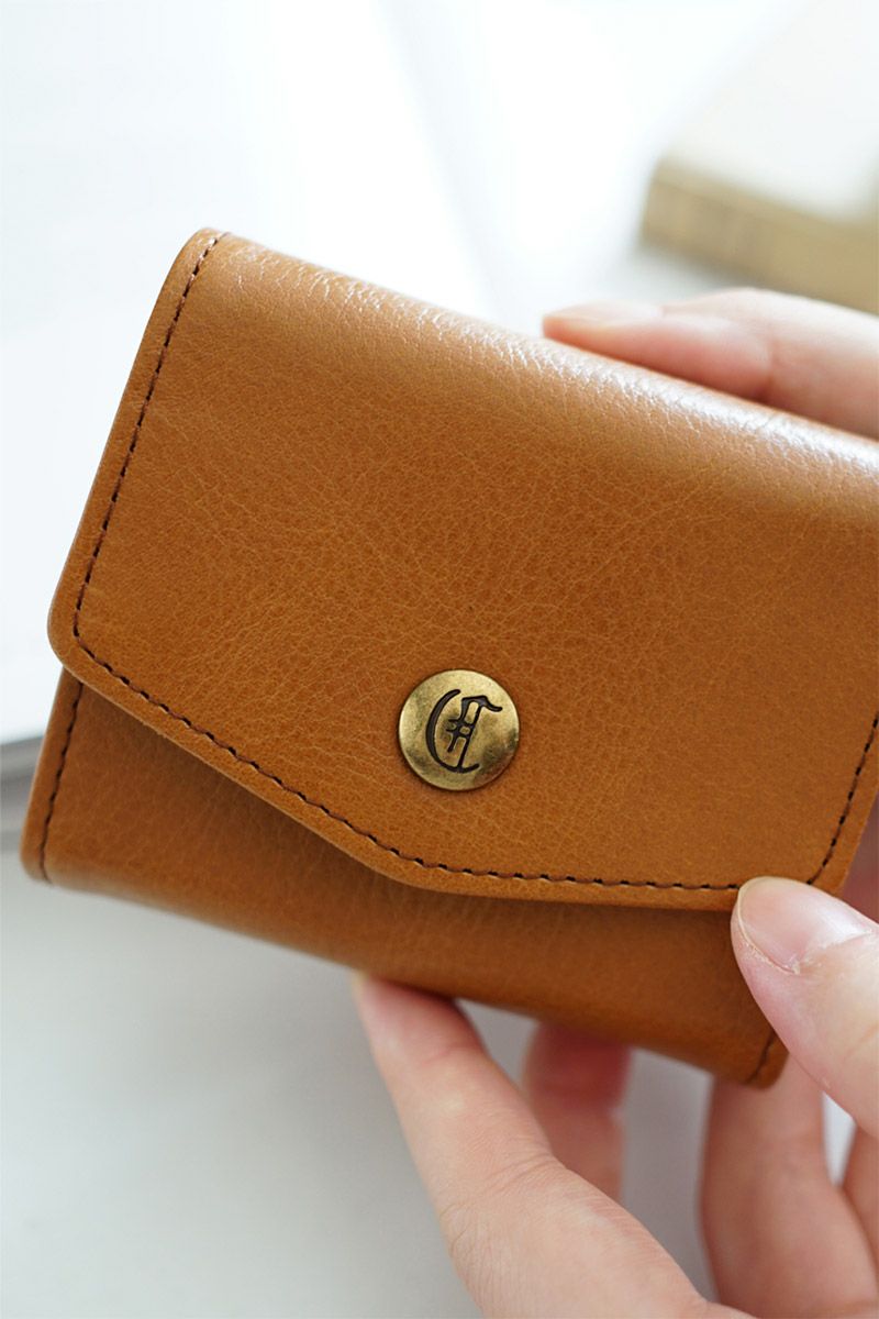 CLEDRAN クレドラン TRONC トロン 小銭入れ付き三つ折り財布 CR-CL3811