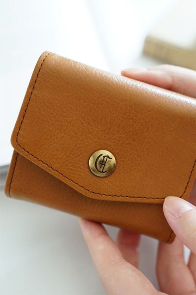 CLEDRAN クレドラン TRONC トロン 小銭入れ付き三つ折り財布 CR-CL3811