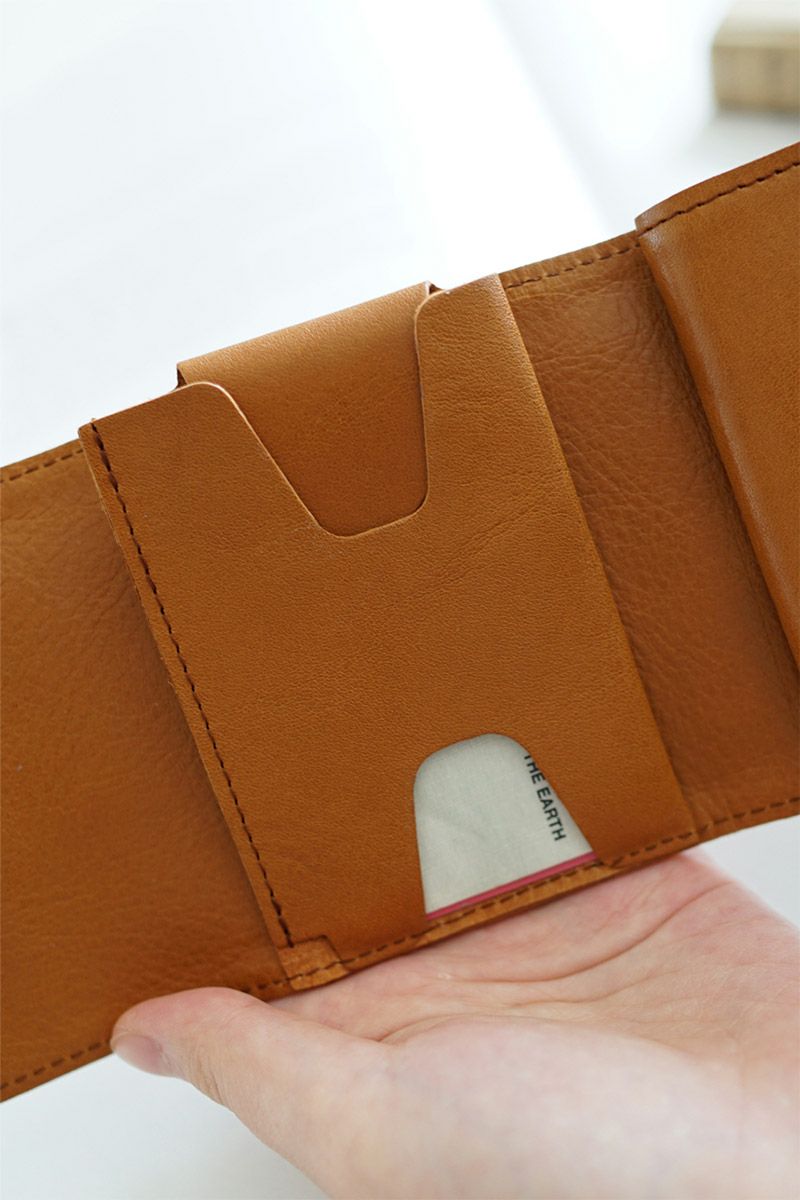 CLEDRAN クレドラン TRONC トロン 小銭入れ付き三つ折り財布 CR-CL3811