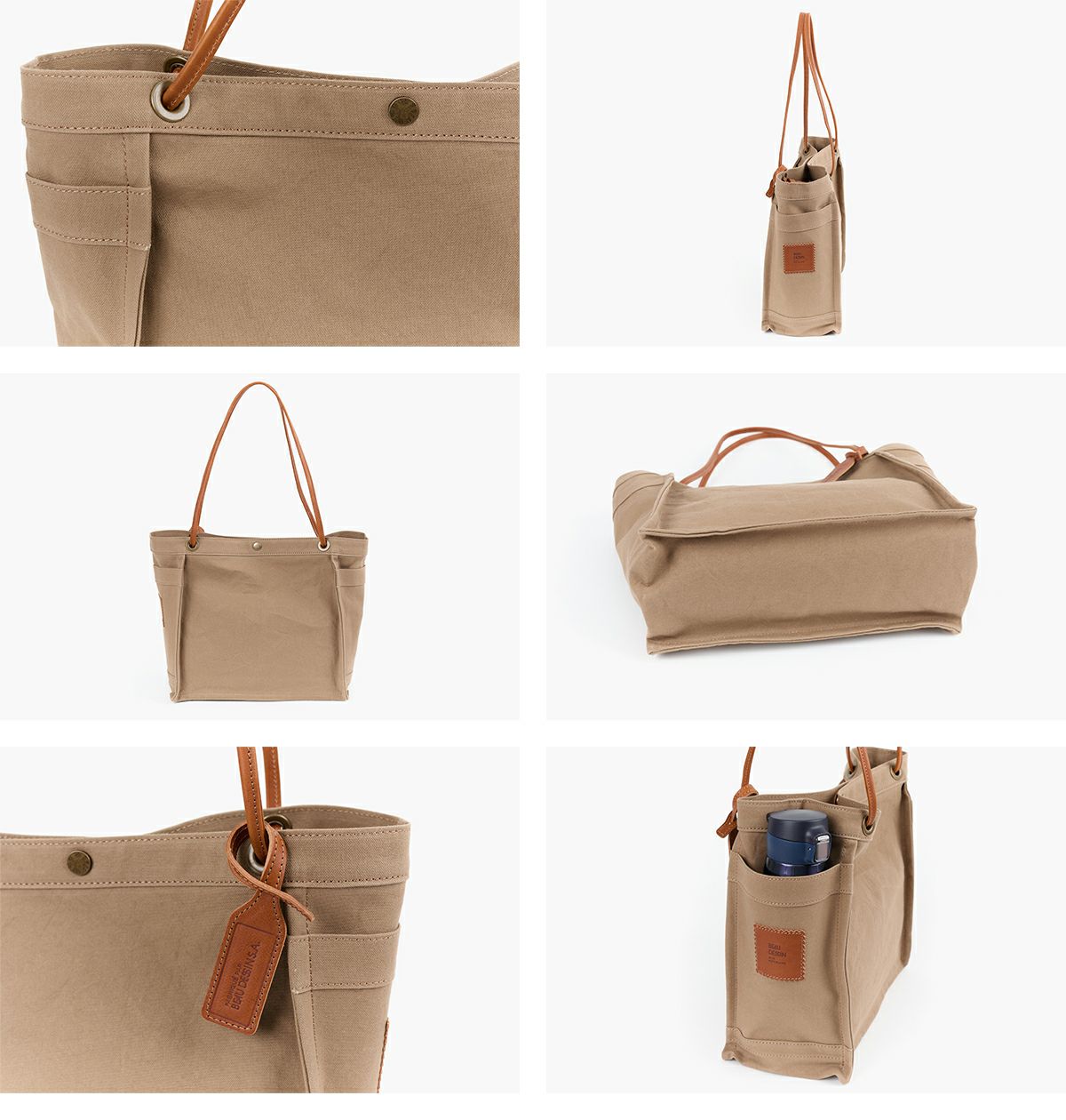 BEAU DESSIN S.A. ボーデッサン ハンプ×ブッテーロ トートバッグ H3045