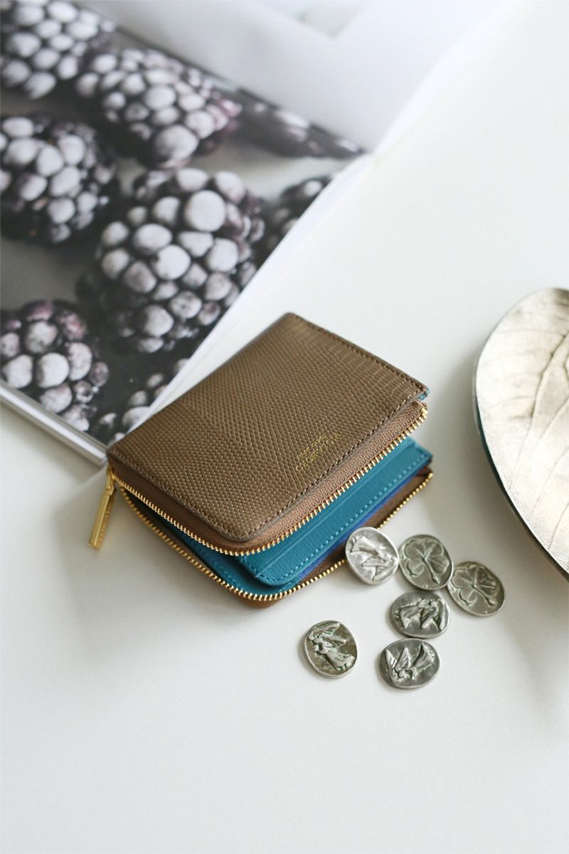 VIOLAd'ORO ヴィオラドーロ PORTA ポルタ 二つ折りL字型財布 V-5056