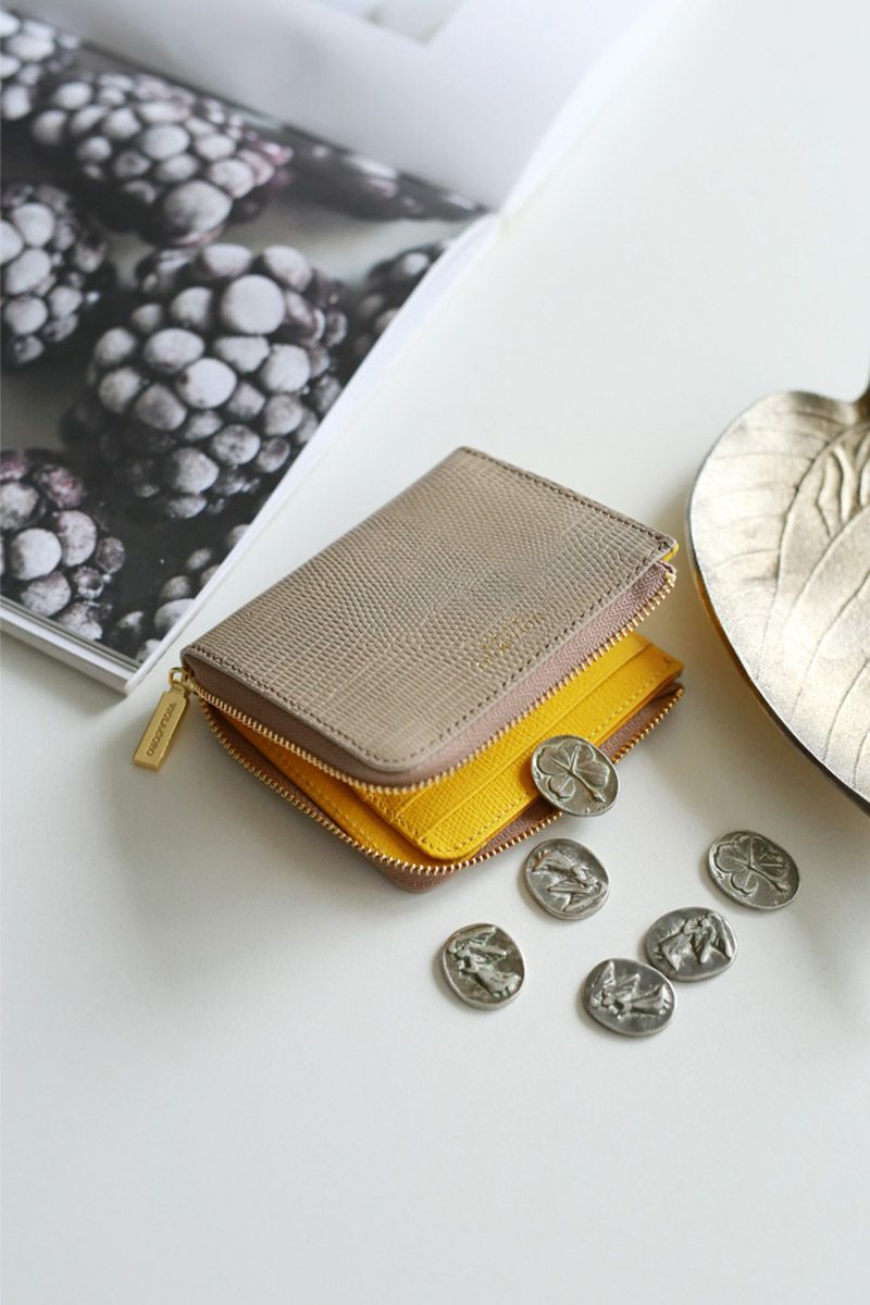 VIOLAd'ORO ヴィオラドーロ PORTA ポルタ 二つ折りL字型財布 V-5056