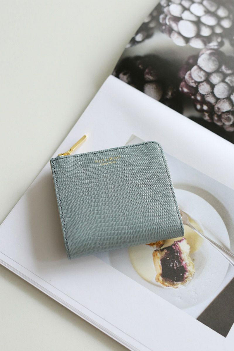 VIOLAd'ORO ヴィオラドーロ PORTA ポルタ 二つ折りL字型財布 V-5056