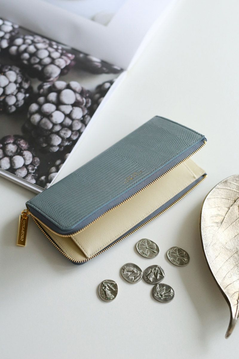 VIOLAd'ORO ヴィオラドーロ PORTA ポルタ L字型長財布 V-5039