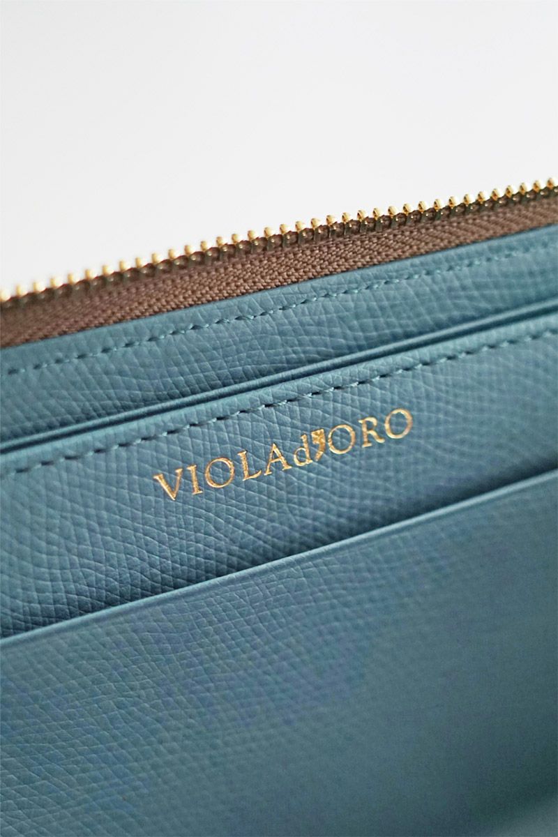 VIOLAd'ORO ヴィオラドーロ PORTA ポルタ L字型長財布 V-5039