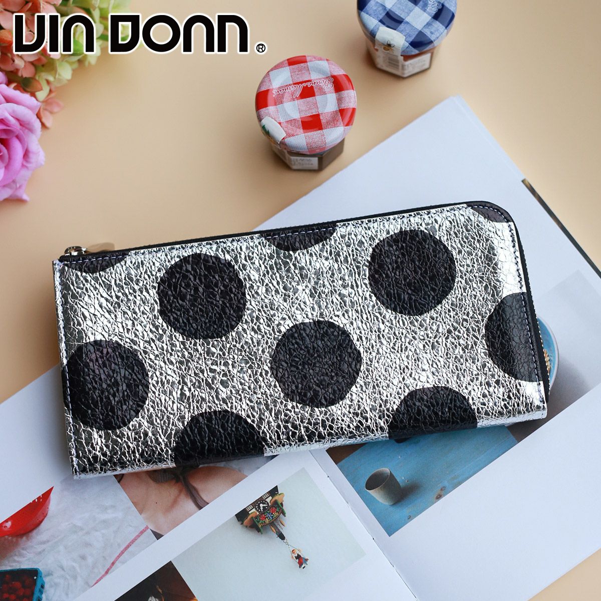 VIA DOAN ヴィア ドアン Roco ロコ 小銭入れ付き長財布（L字ファスナー式） 561