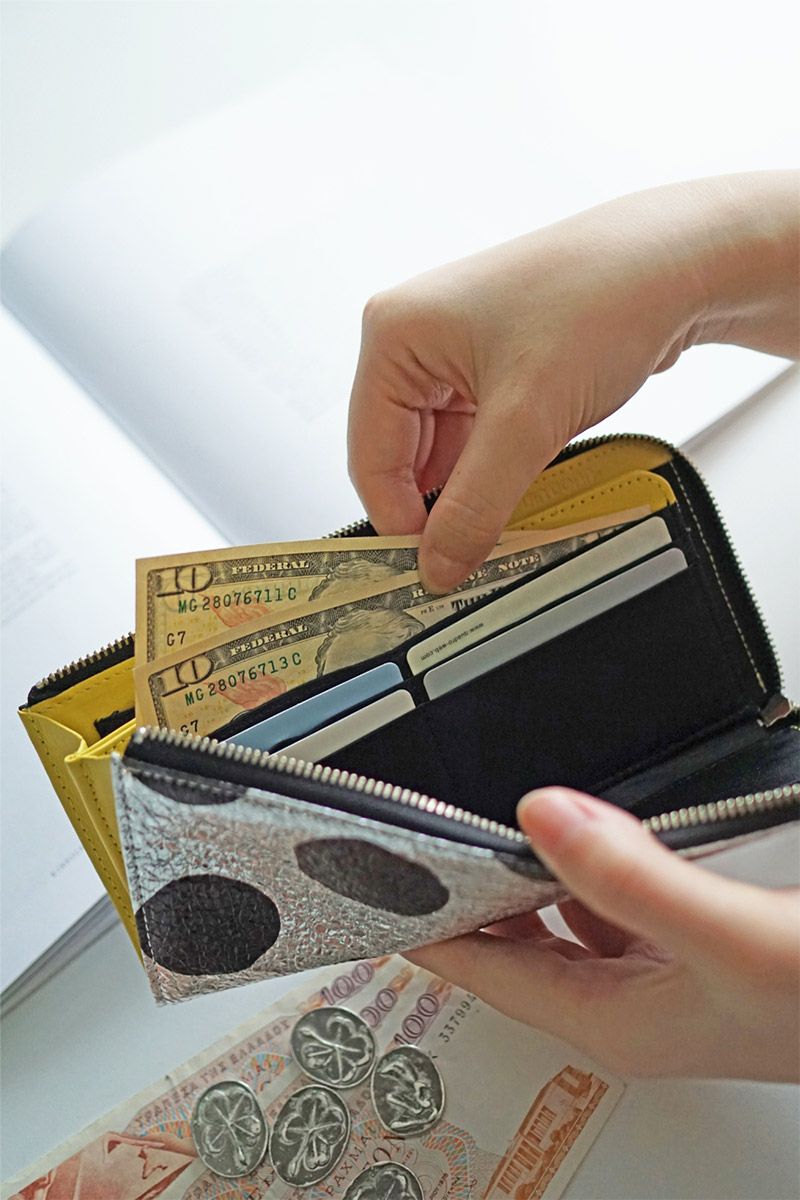 VIA DOAN ヴィア ドアン Roco ロコ 小銭入れ付き長財布（L字ファスナー式） 561