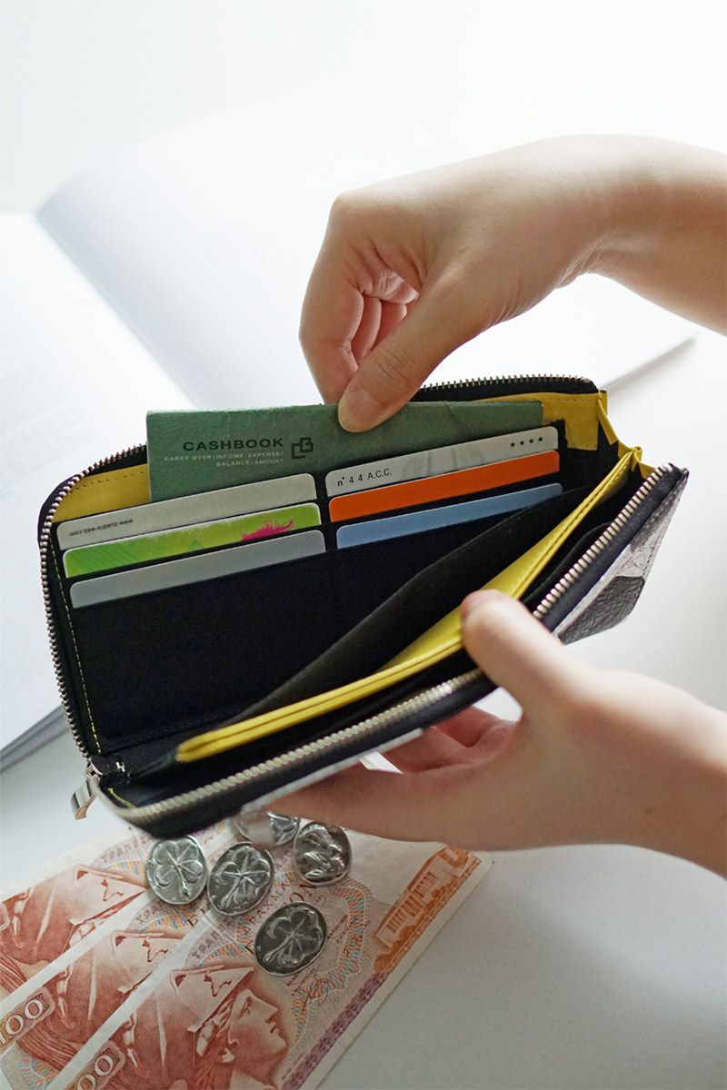 VIA DOAN ヴィア ドアン Roco ロコ 小銭入れ付き長財布（L字ファスナー式） 561