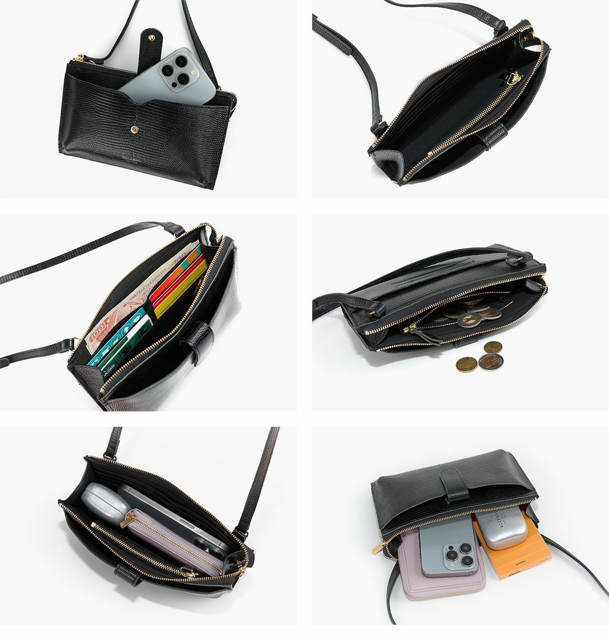 VIOLAd'ORO ヴィオラドーロ ADRIA アドリア 横型スマートフォンポシェット V-1326