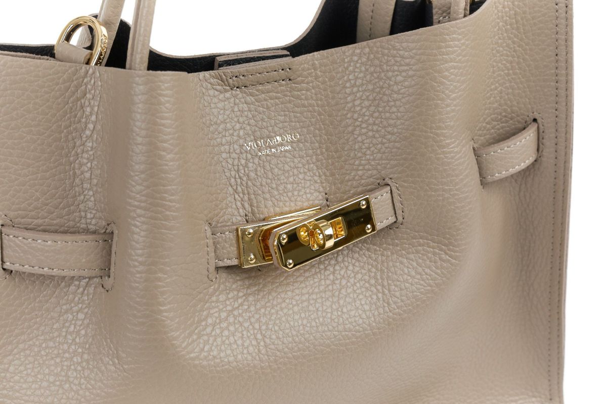 VIOLAd'ORO ヴィオラドーロ TRERO トレロ WフェイストートバッグM V-1496