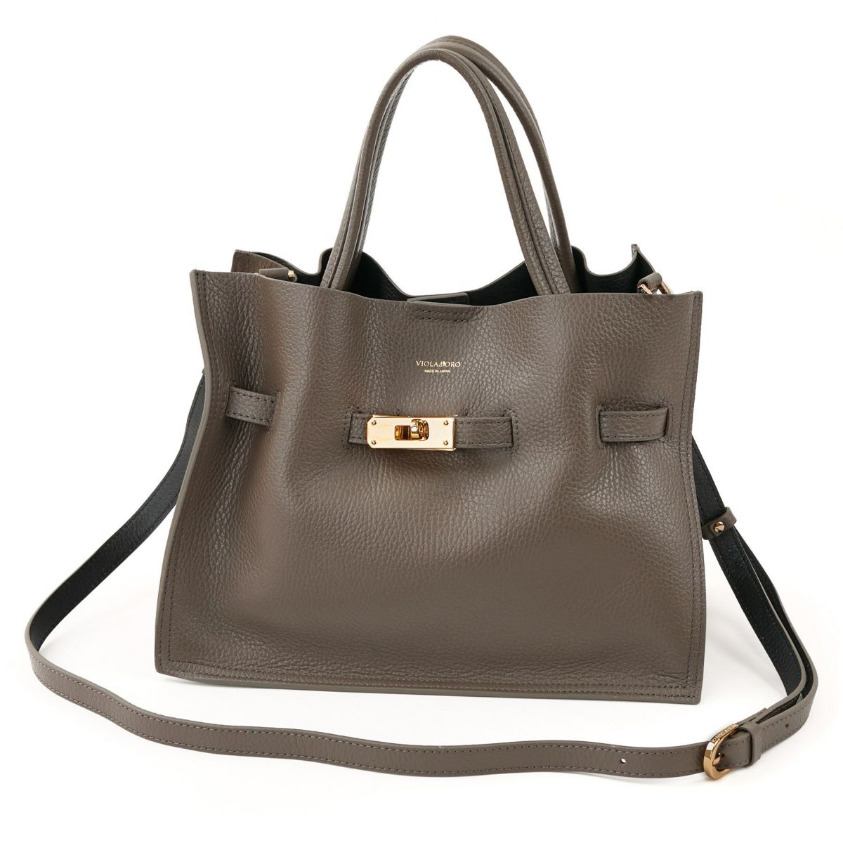 VIOLAd'ORO ヴィオラドーロ TRERO トレロ WフェイストートバッグM V-1496