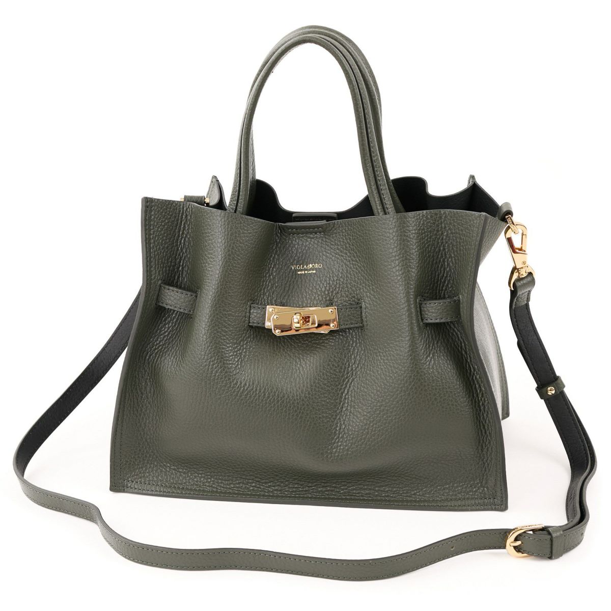 VIOLAd'ORO ヴィオラドーロ TRERO トレロ WフェイストートバッグM V-1496