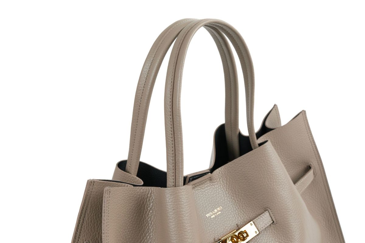 VIOLAd'ORO ヴィオラドーロ TRERO トレロ WフェイストートバッグL V-1497