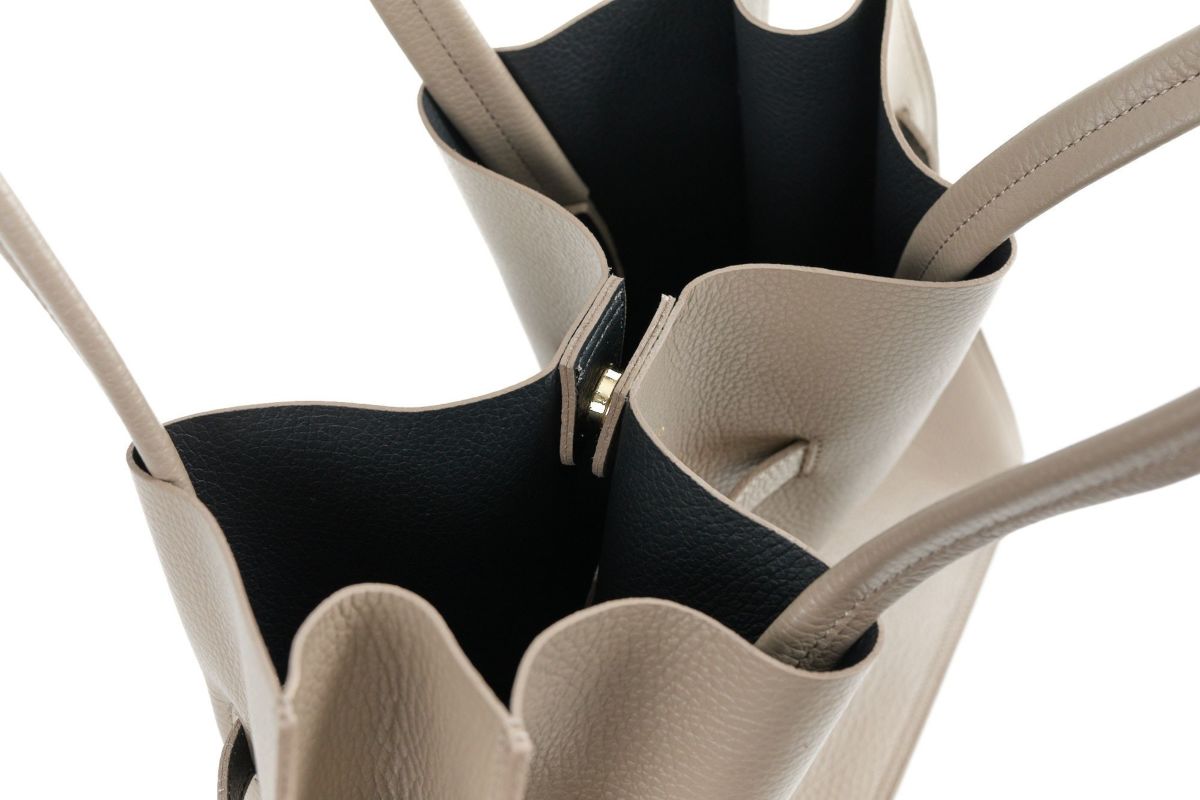 VIOLAd'ORO ヴィオラドーロ TRERO トレロ WフェイストートバッグL V-1497