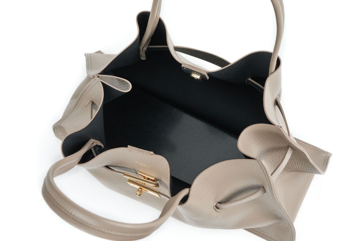 VIOLAd'ORO ヴィオラドーロ TRERO トレロ WフェイストートバッグL V-1497