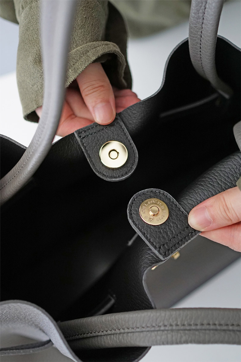 VIOLAd'ORO ヴィオラドーロ TRERO トレロ WフェイストートバッグL V-1497