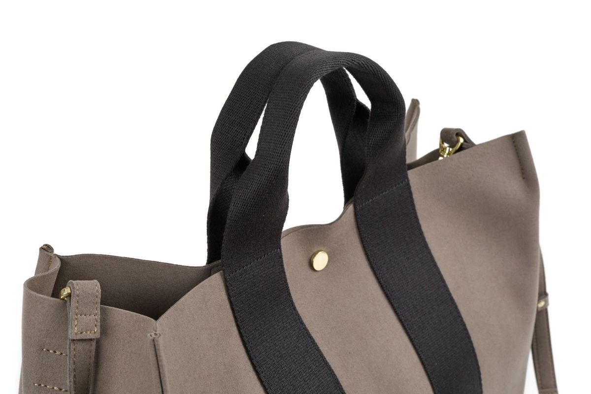 VIOLAd'ORO ヴィオラドーロ GINO ジーノ マイクロファイバースエードトートバッグL V-2064