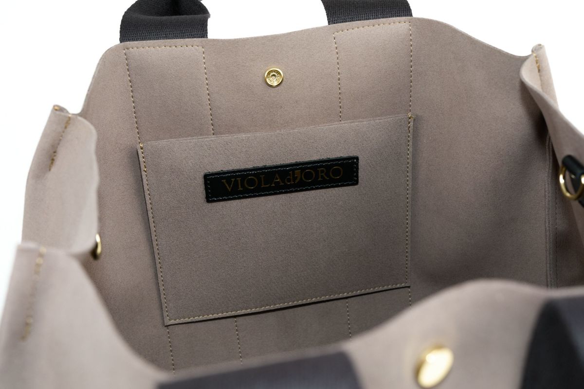 VIOLAd'ORO ヴィオラドーロ GINO ジーノ マイクロファイバースエードトートバッグL V-2064