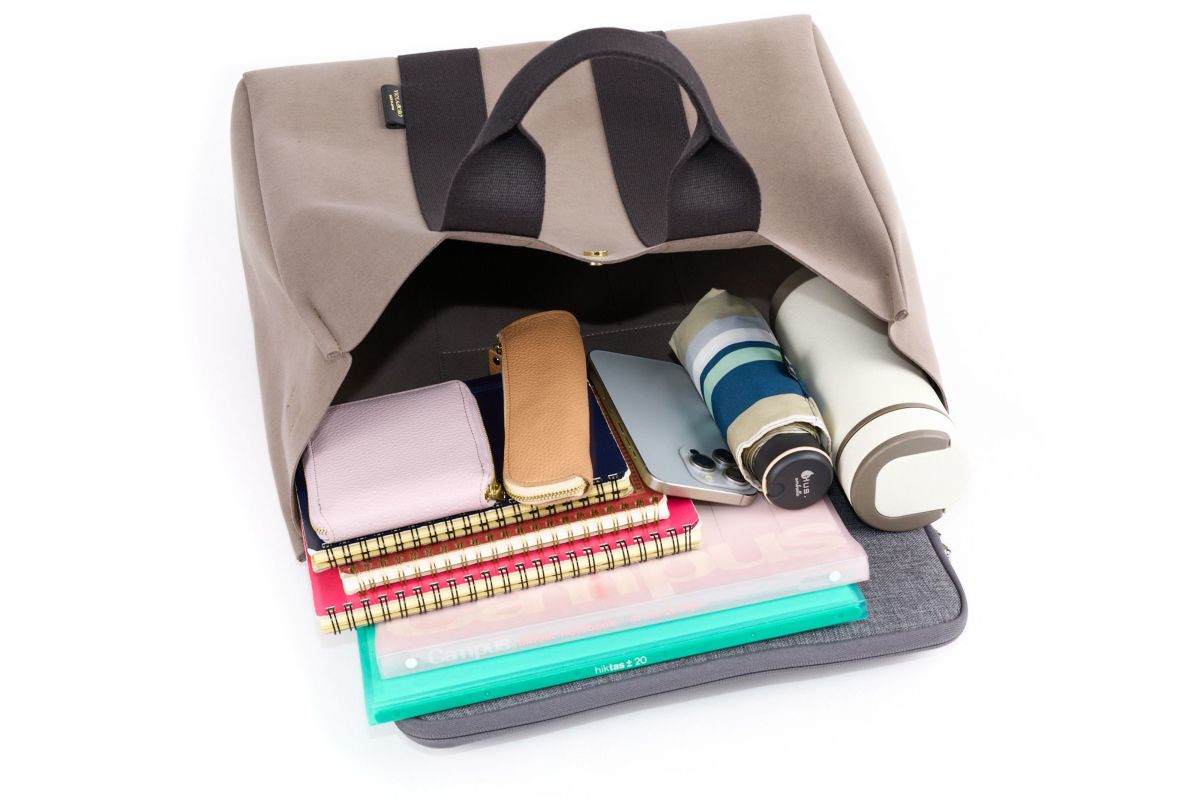 VIOLAd'ORO ヴィオラドーロ GINO ジーノ マイクロファイバースエードトートバッグL V-2064