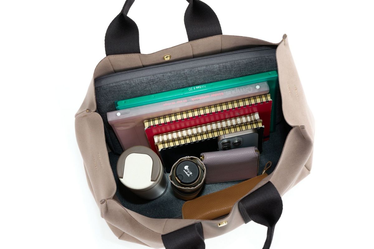 VIOLAd'ORO ヴィオラドーロ GINO ジーノ マイクロファイバースエードトートバッグL V-2064