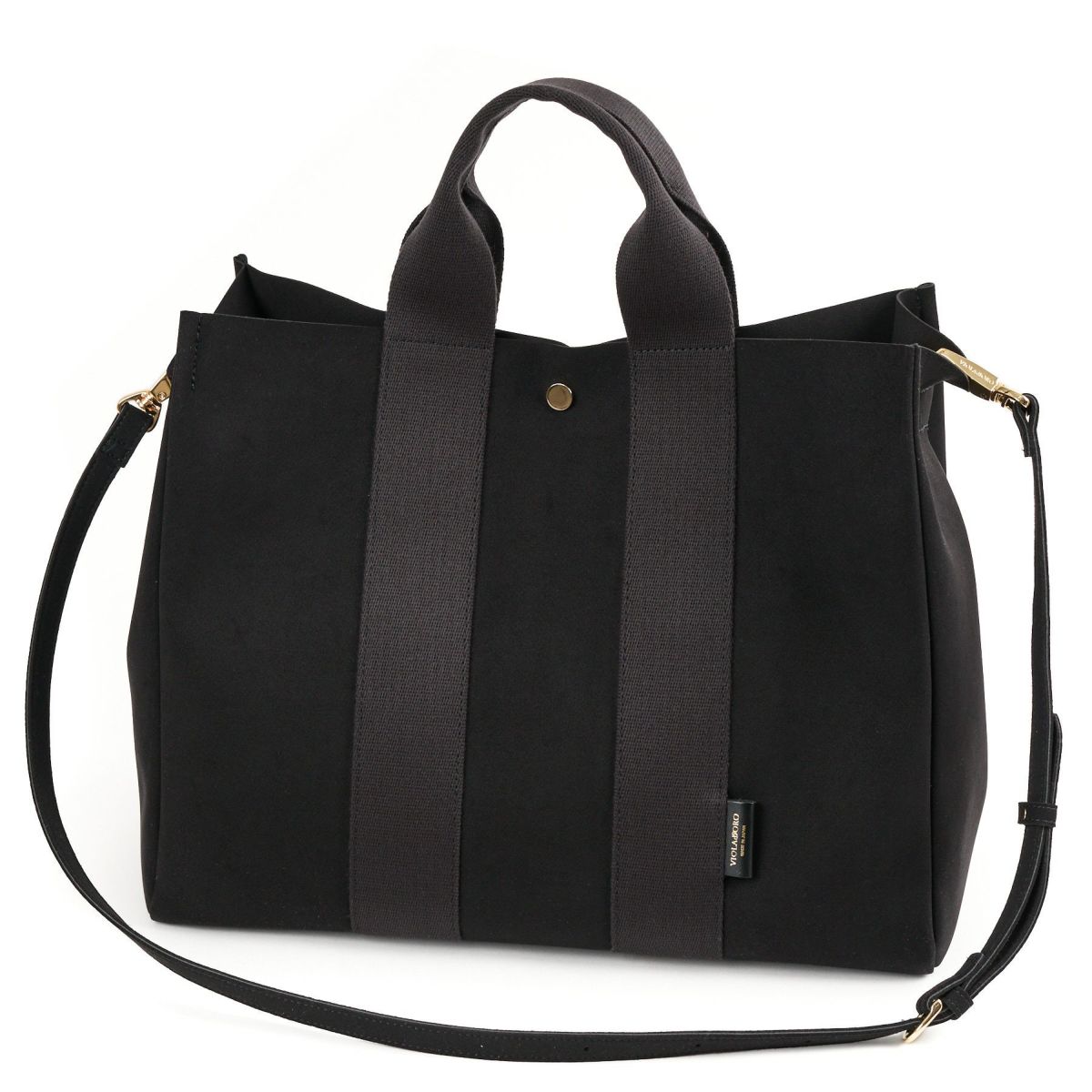 VIOLAd'ORO ヴィオラドーロ GINO ジーノ マイクロファイバースエードトートバッグL V-2064