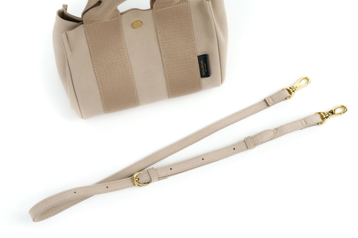 VIOLAd'ORO ヴィオラドーロ GINO ジーノ マイクロファイバースエードトートバッグS V-2075