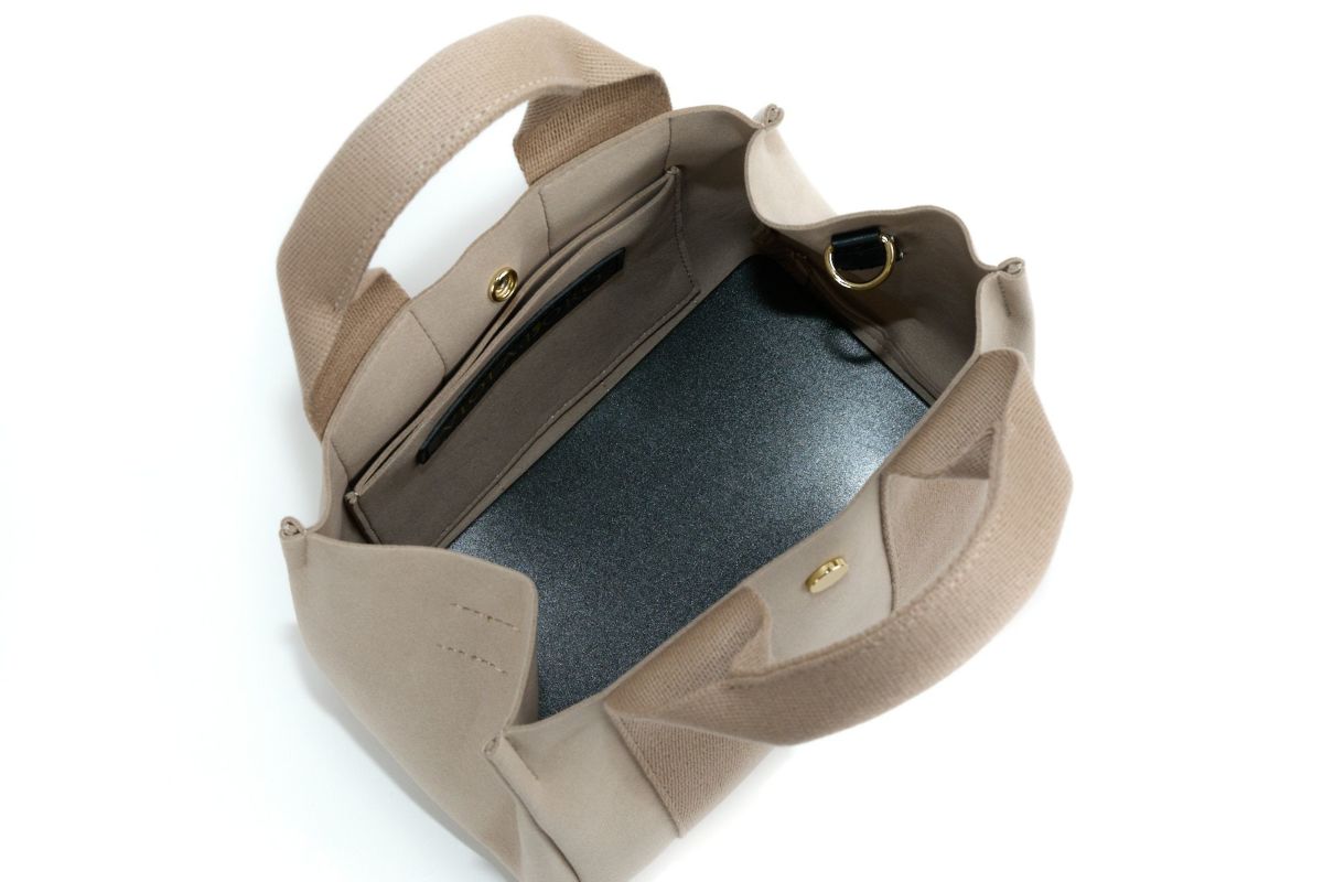 VIOLAd'ORO ヴィオラドーロ GINO ジーノ マイクロファイバースエードトートバッグS V-2075