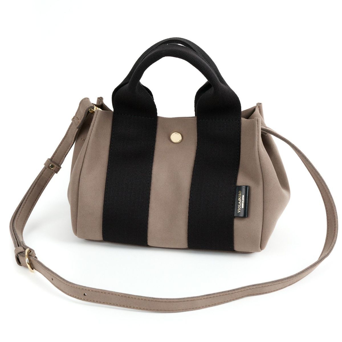 VIOLAd'ORO ヴィオラドーロ GINO ジーノ マイクロファイバースエードトートバッグS V-2075