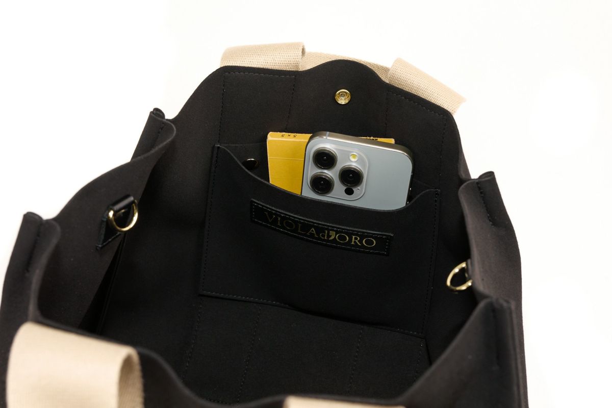 VIOLAd'ORO ヴィオラドーロ GINO ジーノ マイクロファイバースエードトートバッグML V-2076