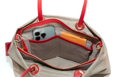 VIOLAd'ORO ヴィオラドーロ BIANCA ビアンカ ノットハンドルトートバッグS V-2174