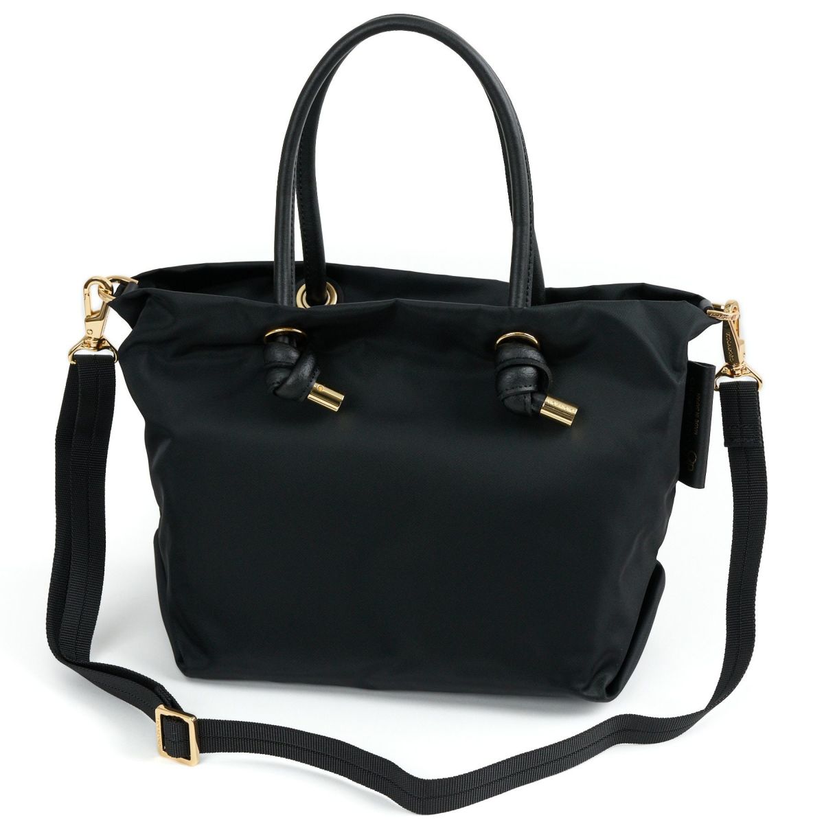 VIOLAd'ORO ヴィオラドーロ BIANCA ビアンカ ノットハンドルトートバッグS V-2174