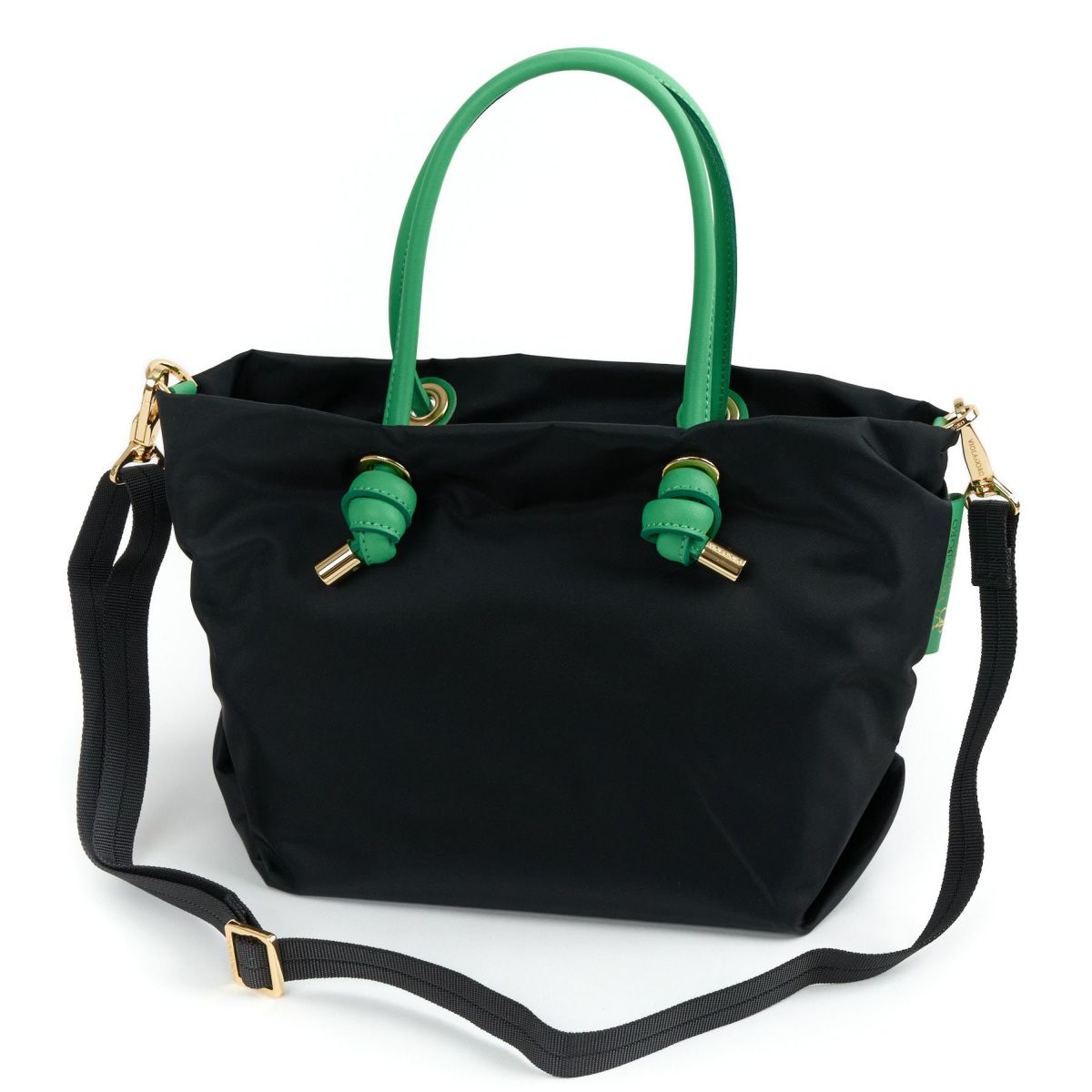 VIOLAd'ORO ヴィオラドーロ BIANCA ビアンカ ノットハンドルトートバッグS V-2174