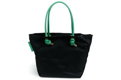 VIOLAd'ORO ヴィオラドーロ BIANCA ビアンカ ノットハンドルトートバッグM V-2175