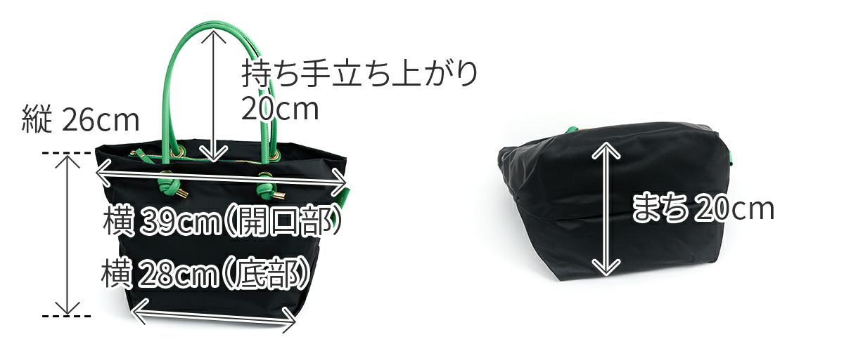 VIOLAd'ORO ヴィオラドーロ BIANCA ビアンカ ノットハンドルトートバッグM V-2175