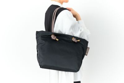 VIOLAd'ORO ヴィオラドーロ BIANCA ビアンカ ノットハンドルトートバッグM V-2175