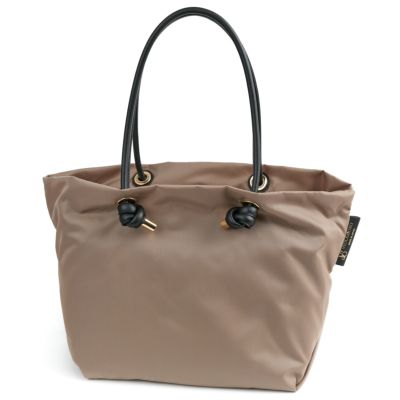 VIOLAd'ORO ヴィオラドーロ BIANCA ビアンカ ノットハンドルトートバッグM V-2175