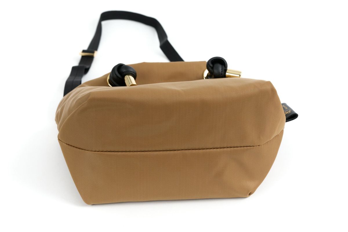 VIOLAd'ORO ヴィオラドーロ BIANCA ビアンカ ノットハンドルトートバッグXS V-2197