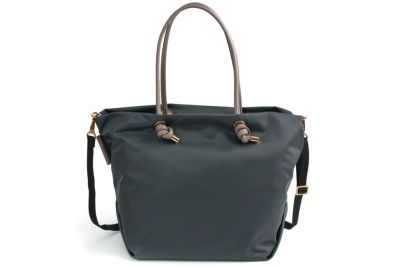 VIOLAd'ORO ヴィオラドーロ BIANCA ビアンカ ノットハンドルトートバッグML V-2204