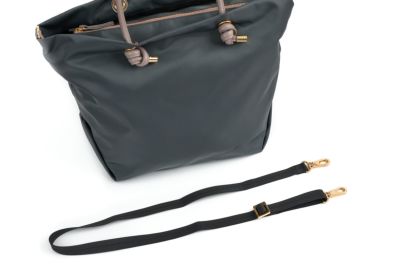 VIOLAd'ORO ヴィオラドーロ BIANCA ビアンカ ノットハンドルトートバッグML V-2204