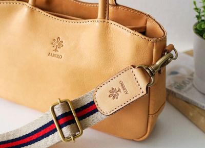 ALBERO アルベロ NATURALE ナチュラーレ ショルダーベルト 38mm幅 3003